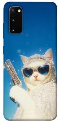 Чехол itsPrint Diamond kitty для Samsung Galaxy S20