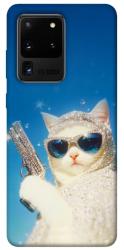Чехол itsPrint Diamond kitty для Samsung Galaxy S20 Ultra