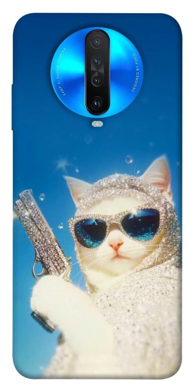 Чехол itsPrint Diamond kitty для Xiaomi Redmi K30, животные, купить оптом с доставкой