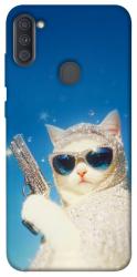 Чехол itsPrint Diamond kitty для Samsung Galaxy A11