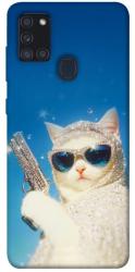 Чехол itsPrint Diamond kitty для Samsung Galaxy A21s