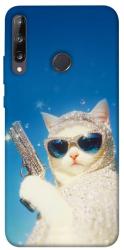 Чехол itsPrint Diamond kitty для Huawei P40 Lite E / Y7p (2020)