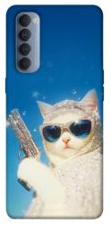 Чохол itsPrint Diamond kitty для Oppo Reno 4 Pro