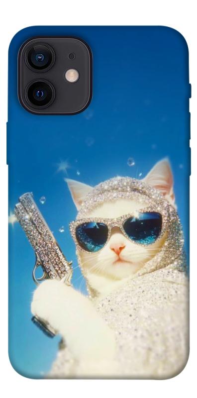 Чехол itsPrint Diamond kitty для Apple iPhone 12 mini (5.4"), животные, купить оптом с доставкой