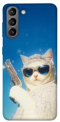 Чохол itsPrint Diamond kitty для Samsung Galaxy S21