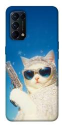 Чохол itsPrint Diamond kitty для Oppo Reno 5 4G