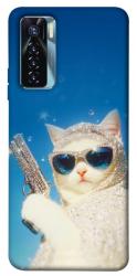 Чехол itsPrint Diamond kitty для TECNO Camon 17 Pro