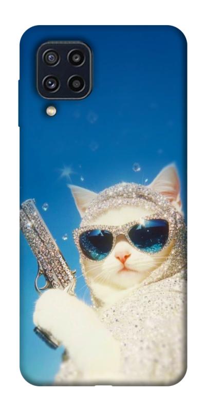 Чехол itsPrint Diamond kitty для Samsung Galaxy M32, животные, купить оптом с доставкой