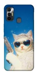 Чехол itsPrint Diamond kitty для TECNO Spark 7