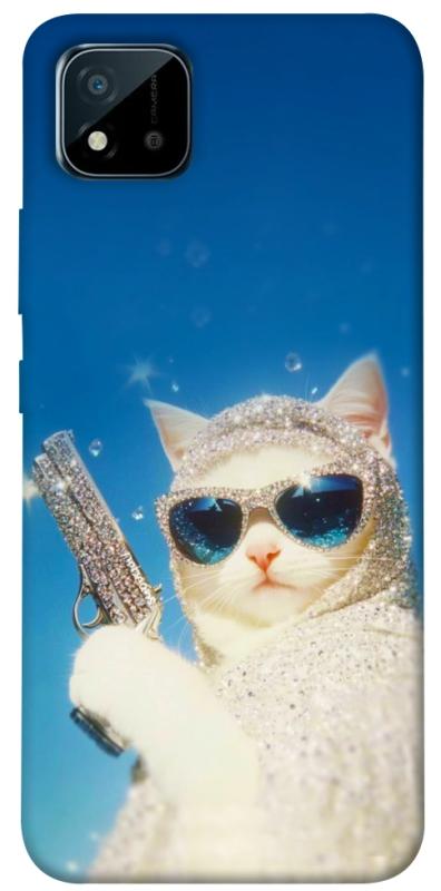 Чохол itsPrint Diamond kitty для Realme C11 (2021), тварини, купити оптом з доставкою