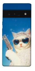 Чехол itsPrint Diamond kitty для Google Pixel 6 Pro