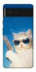 Чехол itsPrint Diamond kitty для Google Pixel 6