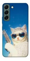 Чехол itsPrint Diamond kitty для Samsung Galaxy S22
