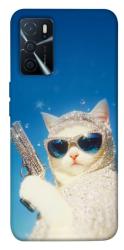 Чехол itsPrint Diamond kitty для Oppo A16s / A16