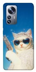 Чехол itsPrint Diamond kitty для Xiaomi 12 / 12X