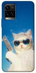 Чехол itsPrint Diamond kitty для Vivo Y21 / Y33s