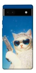Чехол itsPrint Diamond kitty для Google Pixel 6a