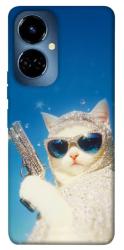 Чехол itsPrint Diamond kitty для TECNO Camon 19 (CI6n) / 19 Pro (CI8n)