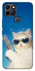 Чехол itsPrint Diamond kitty для Infinix Smart 6