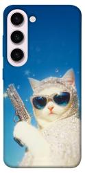 Чехол itsPrint Diamond kitty для Samsung Galaxy S23+