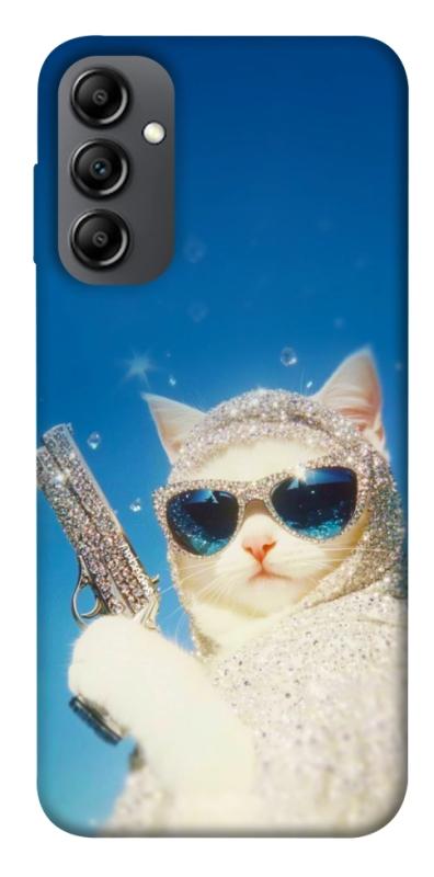 Чехол itsPrint Diamond kitty для Samsung Galaxy A14 4G/5G, животные, купить оптом с доставкой