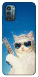 Чехол itsPrint Diamond kitty для Nokia G21