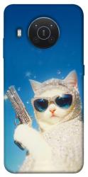 Чехол itsPrint Diamond kitty для Nokia X10 / X20