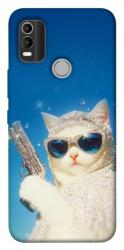Чехол itsPrint Diamond kitty для Nokia C21 Plus