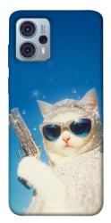 Чехол itsPrint Diamond kitty для Motorola Moto G23