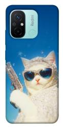 Чехол itsPrint Diamond kitty для Xiaomi Redmi 12C