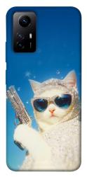 Чехол itsPrint Diamond kitty для Xiaomi Redmi Note 12S