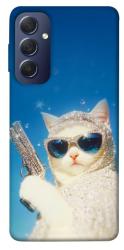 Чехол itsPrint Diamond kitty для Samsung Galaxy M54 5G