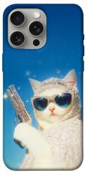 Чехол itsPrint Diamond kitty для Apple iPhone 15 Pro Max (6.7")