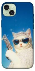 Чехол itsPrint Diamond kitty для Apple iPhone 15 Plus (6.7")