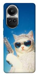 Чехол itsPrint Diamond kitty для Oppo Reno 10