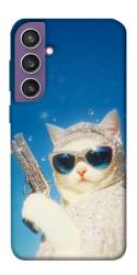 Чехол itsPrint Diamond kitty для Samsung Galaxy S23 FE