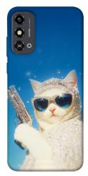 Чехол itsPrint Diamond kitty для ZTE Blade A53