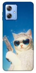 Чехол itsPrint Diamond kitty для Motorola Moto G84