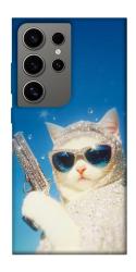 Чехол itsPrint Diamond kitty для Samsung Galaxy S24 Ultra