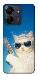 Чехол itsPrint Diamond kitty для Xiaomi Redmi 13C