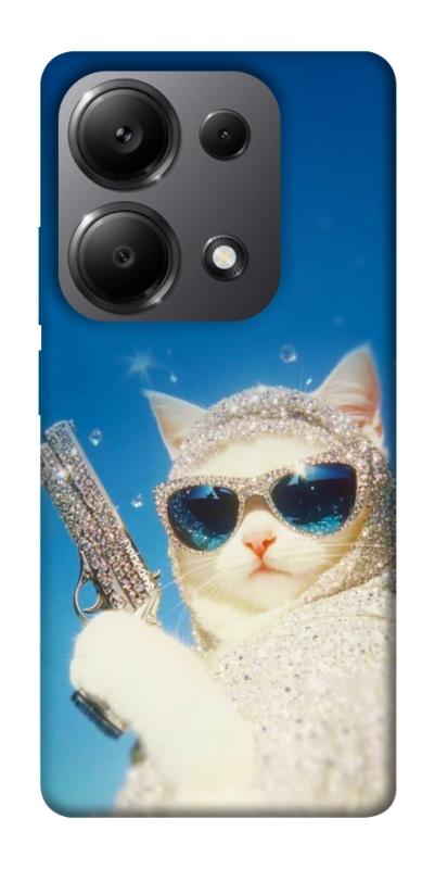 Чехол itsPrint Diamond kitty для Xiaomi Poco X6, животные, купить оптом с доставкой