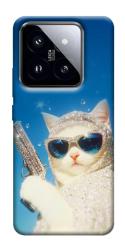 Чехол itsPrint Diamond kitty для Xiaomi 14 Pro