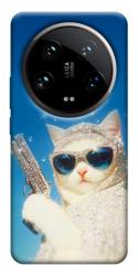 Чехол itsPrint Diamond kitty для Xiaomi 14 Ultra