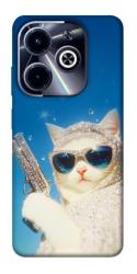 Чехол itsPrint Diamond kitty для Infinix Hot 40i