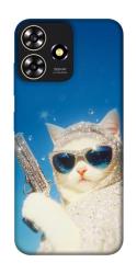 Чехол itsPrint Diamond kitty для ZTE Blade A73 4G