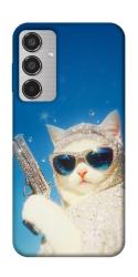 Чехол itsPrint Diamond kitty для Samsung Galaxy M35 5G