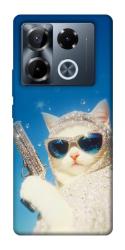 Чехол itsPrint Diamond kitty для Infinix Note 40 Pro 4G