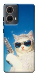Чехол itsPrint Diamond kitty для Motorola Moto G85