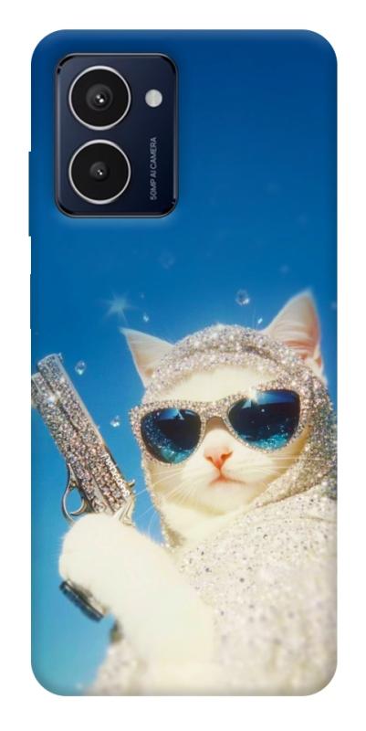 Чехол itsPrint Diamond kitty для HMD Pulse Pro, животные, купить оптом с доставкой