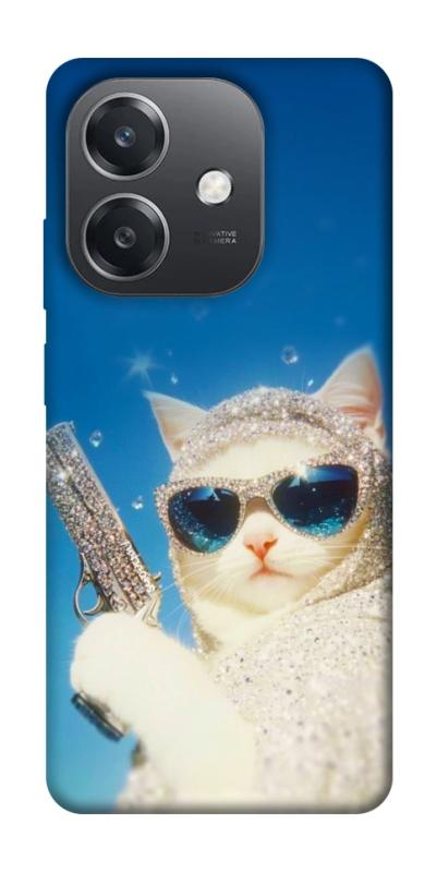 Чехол itsPrint Diamond kitty для Oppo A3 4G, животные, купить оптом с доставкой